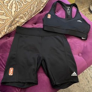 Authentic WNBA matching adidas set